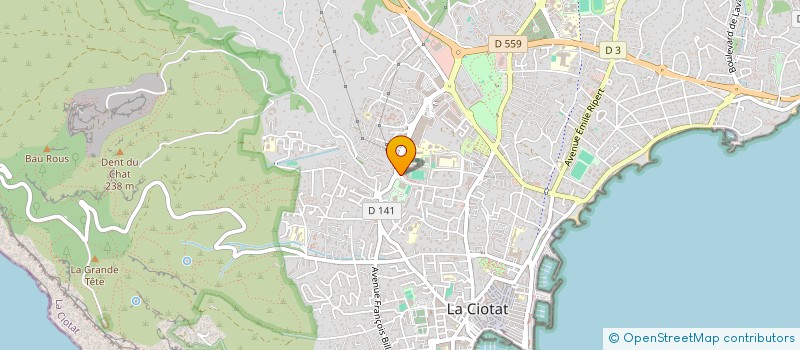 localisation de l'entreprise CERCLE DES NAGEURS CIOTADENS à LA CIOTAT