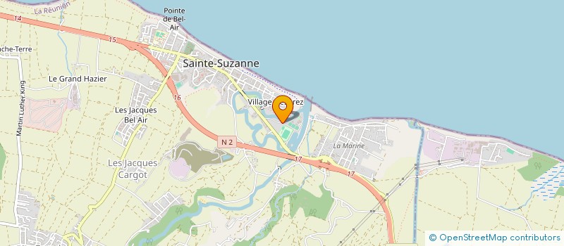 localisation de l'entreprise CERCLE DES NAGEURS DE SAINTE-SUZANNE (C.N.S.S) à SAINTE-SUZANNE