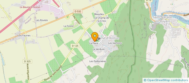 localisation de l'entreprise CERCLE DES TIREURS SPORTIFS DROMOIS  ROMANS-SUR-ISERE