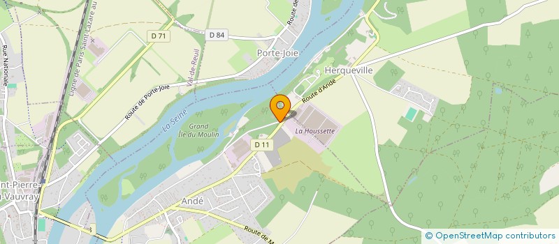 localisation de l'entreprise CERCLE DU MOULIN DES SAVOIRS  ANDE