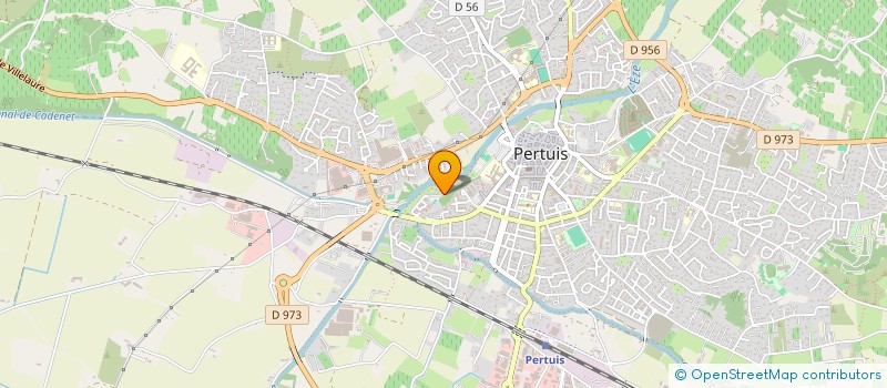 localisation de l'entreprise CERCLE ECHIQUIER PERTUISIEN  PERTUIS