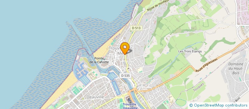 localisation de l'entreprise CERCLE ECOSOPHIA à TROUVILLE-SUR-MER