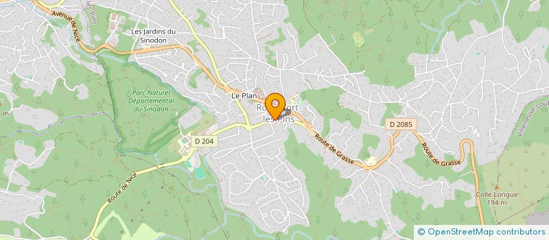 localisation de l'entreprise CERCLE ENTRAIDE GENEALOG AM ET AILLEURS à ROQUEFORT-LES-PINS