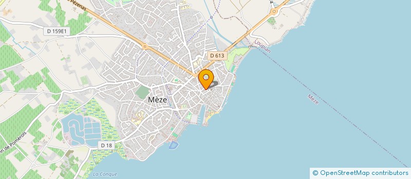 localisation de l'entreprise CERCLE ESOTERIQUE EGYPTIEN DU NARBONNAIS à MEZE