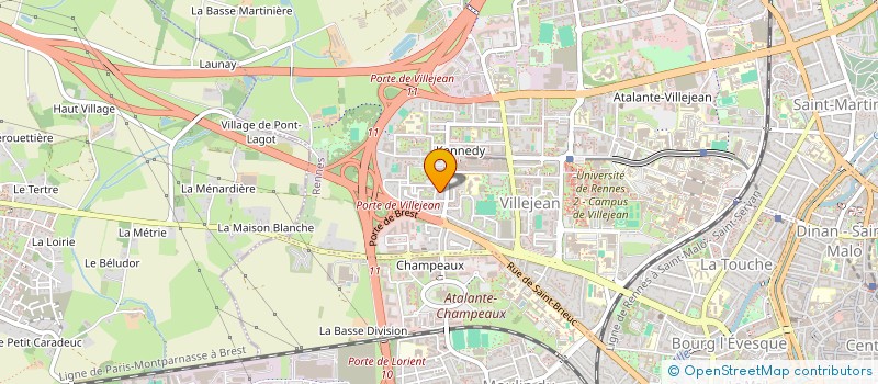 localisation de l'entreprise CERCLE ESPAGNOL DE RENNES à RENNES