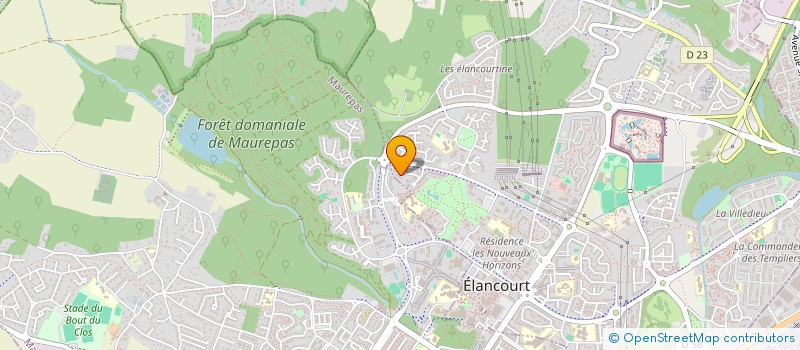 localisation de l'entreprise CERCLE ETUDE RECHERCHE EN THERAPIE à ELANCOURT