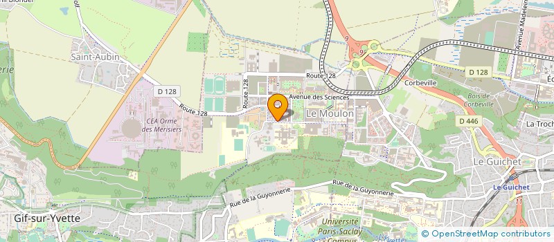 localisation de l'entreprise CERCLE EUROPE SUPELEC à GIF-SUR-YVETTE