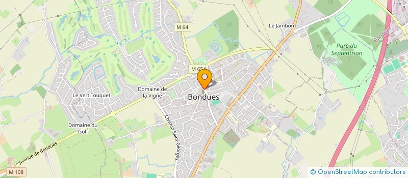 localisation de l'entreprise CERCLE FAMILIAL ARTISTIQUE  BONDUES