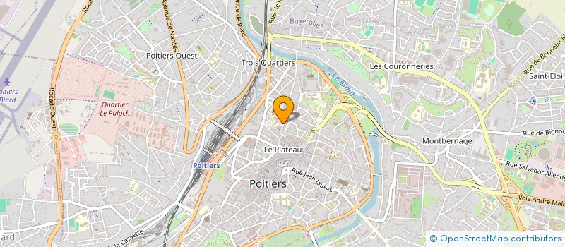 localisation de l'entreprise CERCLE FRANCO ALLEMAND DE L UNIVERSITE DE POITIERS à POITIERS