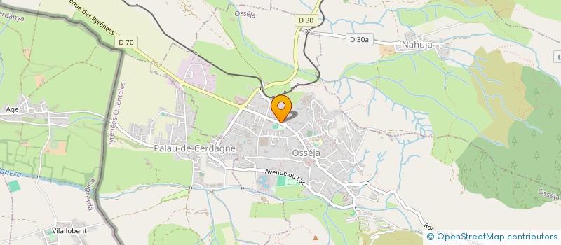 localisation de l'entreprise CERCLE FRANCO ESPAGNOL THERAPIES TRADITI  OSSEJA