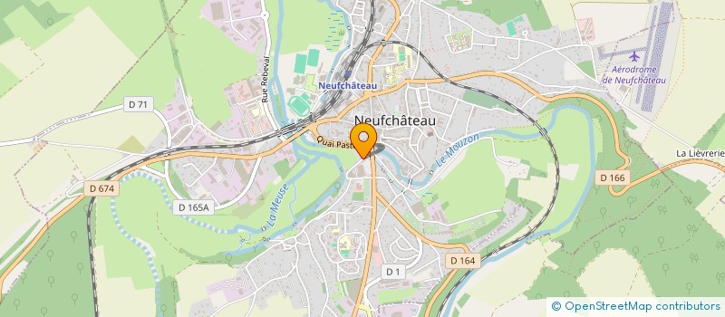 localisation de l'entreprise CERCLE FRANCOIS DE NEUFCHATEAU  NEUFCHATEAU