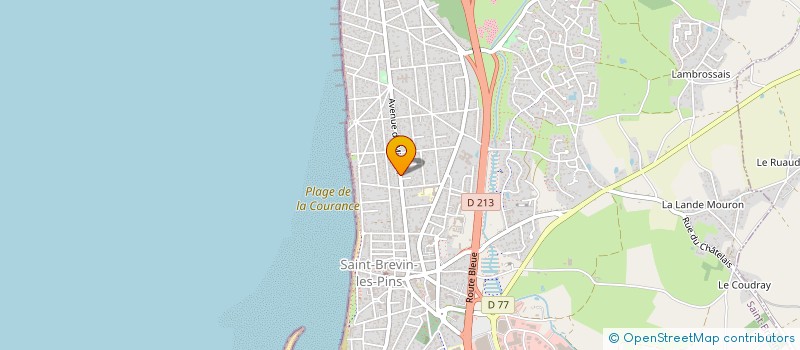 localisation de l'entreprise CERCLE GENEALOGIQUE BREVINOIS à SAINT-BREVIN-LES-PINS