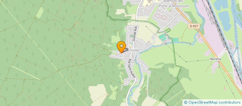 localisation de l'entreprise CERCLE GENEALOGIQUE DE BLENOD LES PONT A MOUSSON  BLENOD-LES-PONT-A-MOUSSON