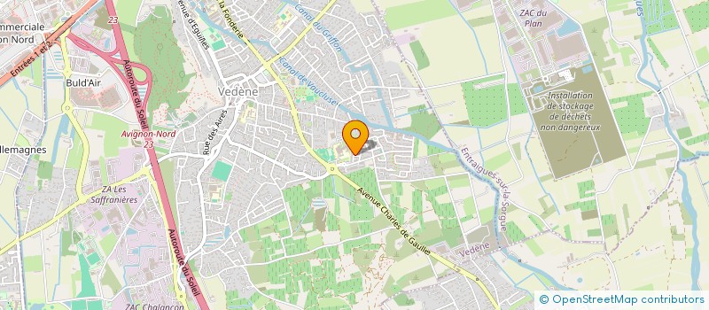 localisation de l'entreprise CERCLE GENEALOGIQUE DE VEDENE  VEDENE