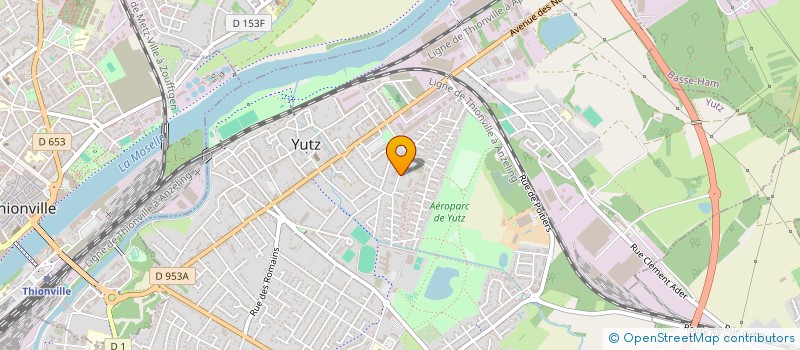 localisation de l'entreprise CERCLE GENEALOGIQUE YUTZ 3 FRONTIERES  YUTZ