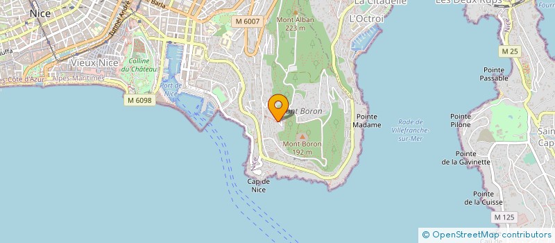 localisation de l'entreprise CERCLE HENRI CHRETIEN à NICE