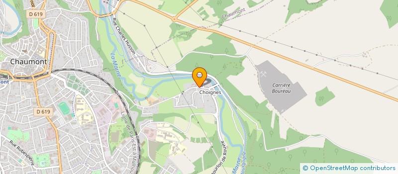 localisation de l'entreprise CERCLE HIPPIQUE CHAUMONT à CHAMARANDES-CHOIGNES
