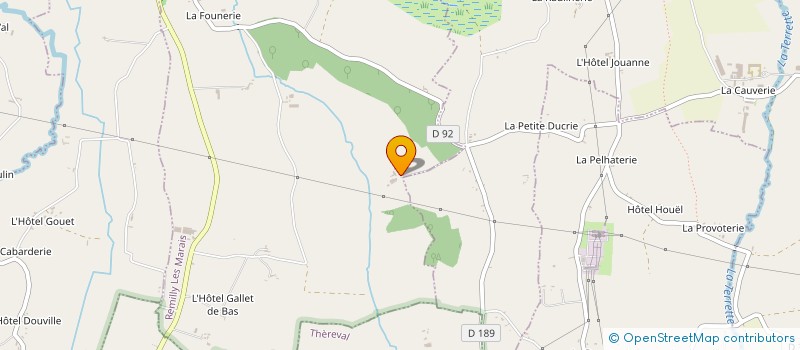 localisation de l'entreprise CERCLE HIPPIQUE DE L ARBALOU  MONTBONNOT-SAINT-MARTIN