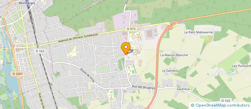 localisation de l'entreprise CERCLE HIPPIQUE DE MONTARGIS à AMILLY