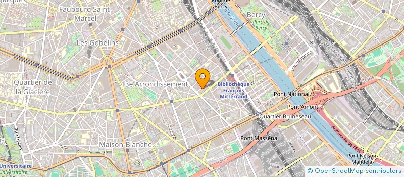 localisation de l'entreprise CERCLE INTERNATIONAL HENRI MICHAUX  PARIS