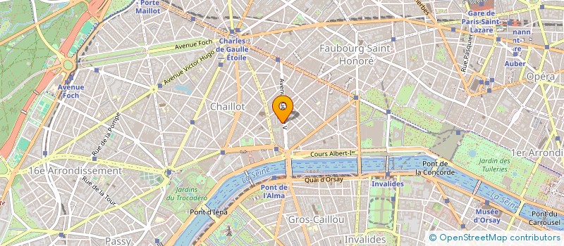 localisation de l'entreprise CERCLE JEAN MERSCH FONDS DE DOTATION DU CJD  PARIS