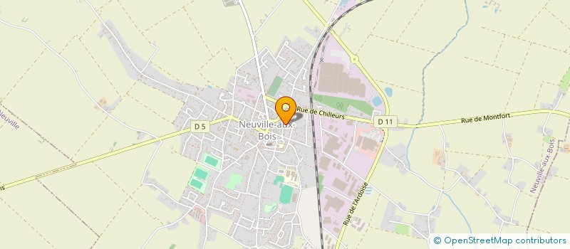 localisation de l'entreprise CERCLE JEANNE D ARC à NEUVILLE-AUX-BOIS