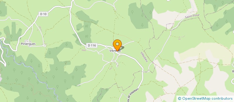 localisation de l'entreprise CERCLE JUDO BUDO 15 à VILLEDIEU