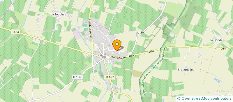 localisation de l'entreprise CERCLE L'ETOILE à LYS-HAUT-LAYON