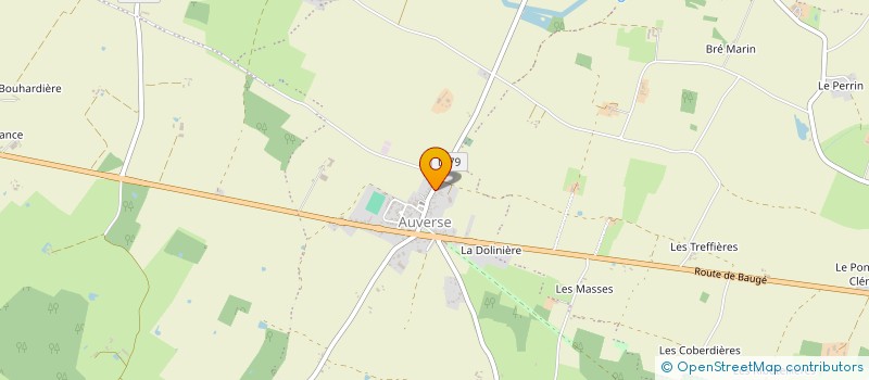 localisation de l'entreprise CERCLE LA GAIETE BUVETTE  NOYANT-VILLAGES