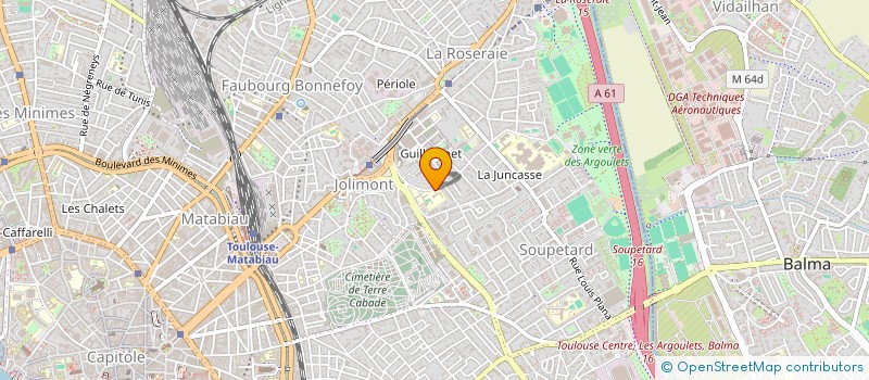 localisation de l'entreprise CERCLE LAIQUE DE JOLIMONT à TOULOUSE