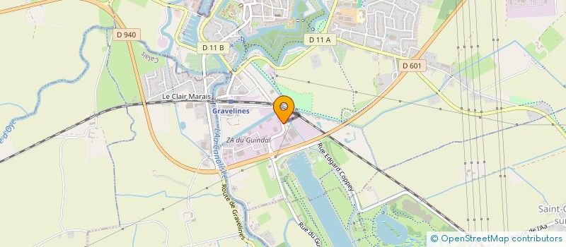 localisation de l'entreprise CERCLE LAIQUE ET REPUBLICAIN DES HEMMES à GRAVELINES
