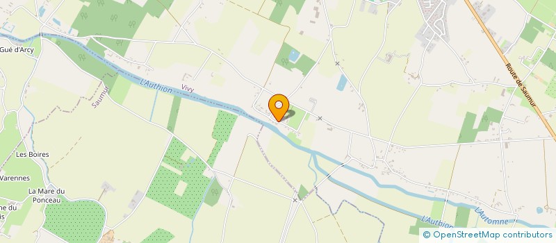 localisation de l'entreprise CERCLE LES PECHEURS BUVETTE  VIVY