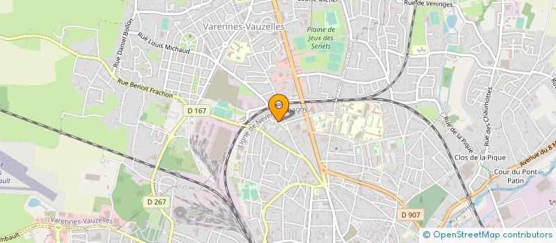localisation de l'entreprise CERCLE MAGIQUE NIVERNAIS à NEVERS