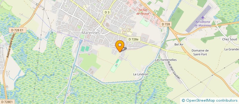 localisation de l'entreprise CERCLE MARENNAIS DE YOGA à MARENNES-HIERS-BROUAGE