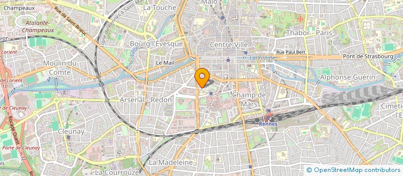 localisation de l'entreprise CERCLE MARS ABADIE à RENNES