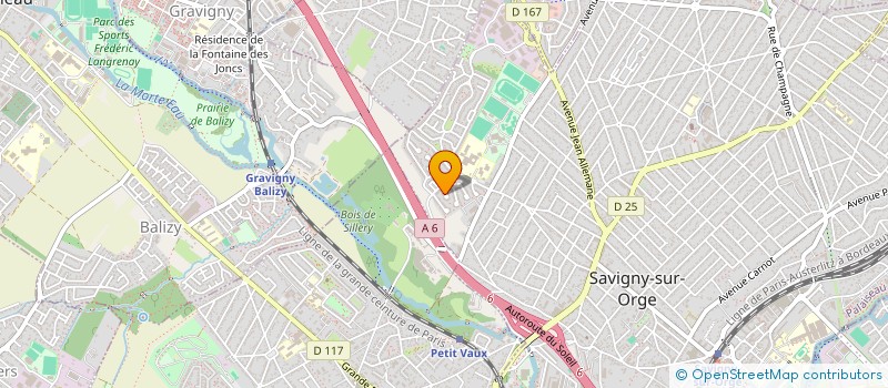 localisation de l'entreprise CERCLE MAT ET CHELEM à SAVIGNY-SUR-ORGE