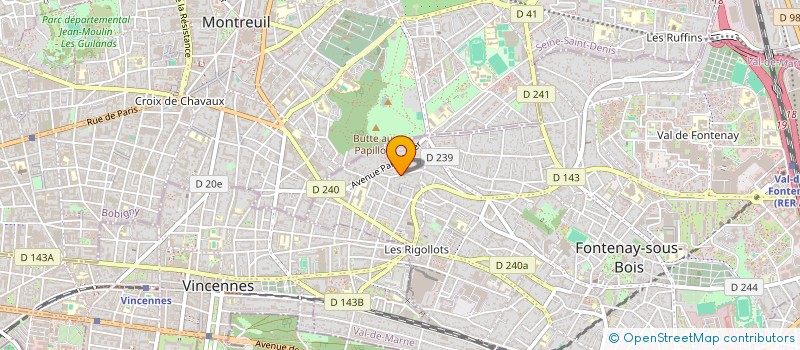 localisation de l'entreprise CERCLE MILITAIRE ETUDES RECHERCHE DERMATOLOGIQUE à FONTENAY-SOUS-BOIS