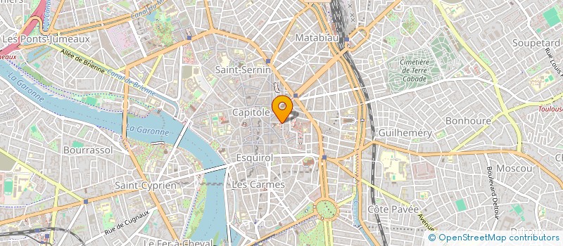 localisation de l'entreprise CERCLE MILITAIRE MIXTE DE GARNISON à TOULOUSE