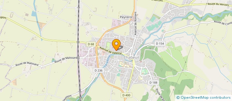 localisation de l'entreprise CERCLE MILITAIRE MIXTE DU GAM-STAT à CHABEUIL