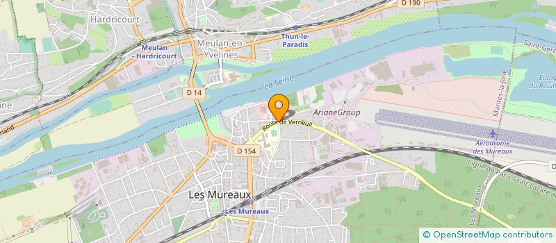 localisation de l'entreprise CERCLE MIXTE à LES MUREAUX