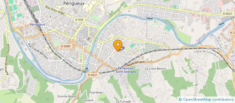 localisation de l'entreprise CERCLE MIXTE DE GARNISON à PERIGUEUX