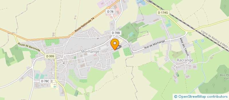 localisation de l'entreprise CERCLE MIXTE DE GARNISON à MORHANGE