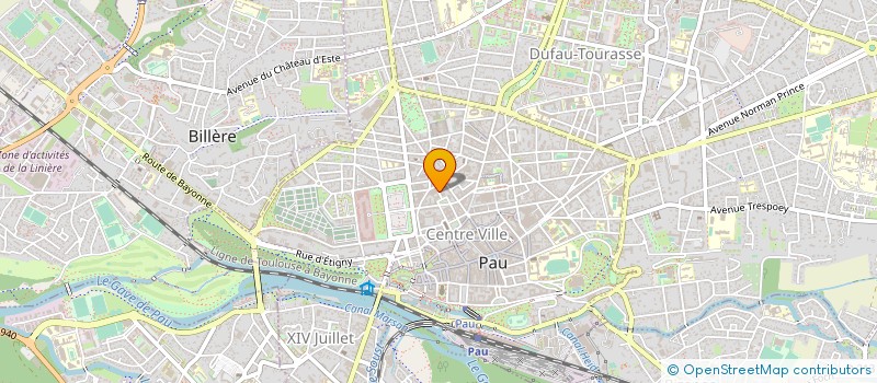 localisation de l'entreprise CERCLE MIXTE DE GARNISON à PAU