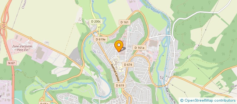 localisation de l'entreprise CERCLE MIXTE DE GENDARMERIE DE CHAUMONT à CHAUMONT