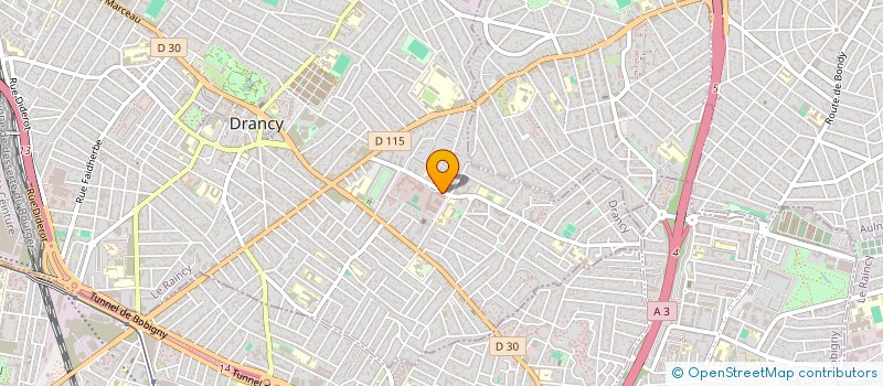 localisation de l'entreprise CERCLE MIXTE DE GENDARMERIE DE DRANCY à DRANCY