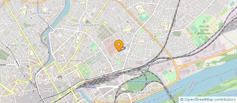 localisation de l'entreprise CERCLE MIXTE DE GENDARMERIE DE NANTES à NANTES