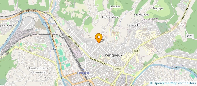 localisation de l'entreprise CERCLE MIXTE DE GENDARMERIE DE PERIGUEUX à PERIGUEUX