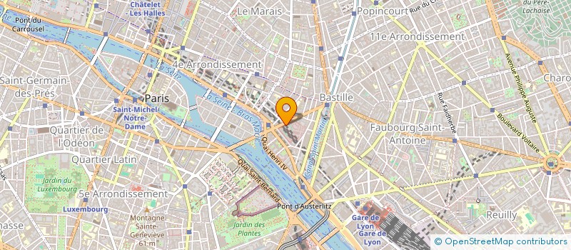 localisation de l'entreprise CERCLE MIXTE DE LA GARDE REPUBLICAINE DE PARIS à PARIS
