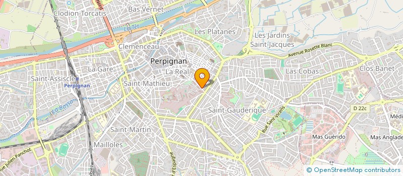 localisation de l'entreprise CERCLE MIXTE DU CENTRE PARACHUTISTE D INSTRUCTION SPECIALISEE DE PERPIGNAN à PERPIGNAN