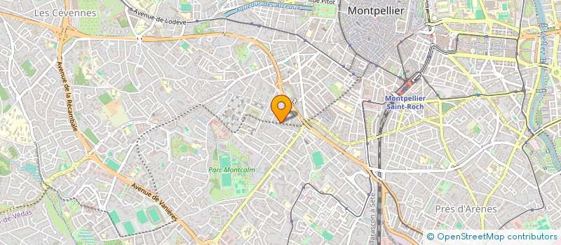 localisation de l'entreprise CERCLE MIXTE EC APPLICATION INFANTERIE à MONTPELLIER